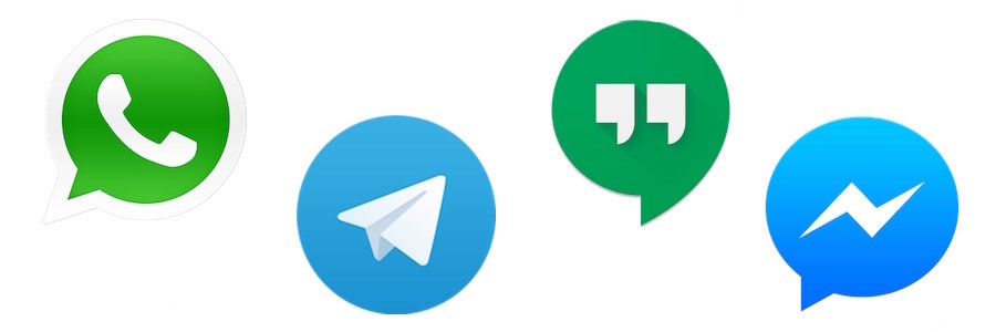 Mejorando la experiencia con WhatsApp Web, Telegram, Hangouts y Facebook Messenger